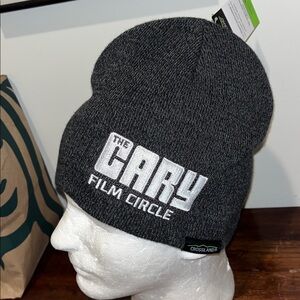 The Cary Film Circle Raleigh North Carolina winter Baseball Knit Beanie Cap Hat